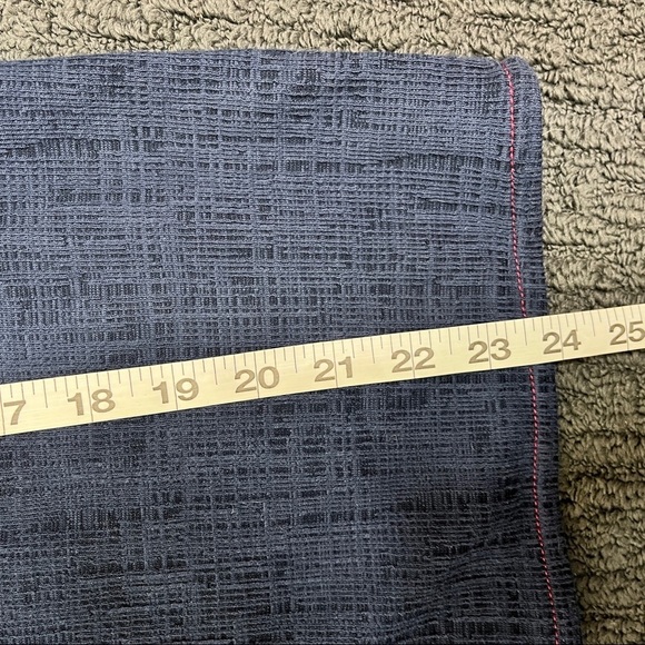 Anthropologie Current Air blue textured blouse - Picture 9 of 9